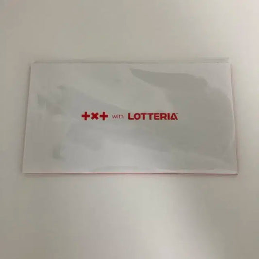 TXT 투바투 투모로우바이투게더 롯데리아 포카 포토카드 엽서