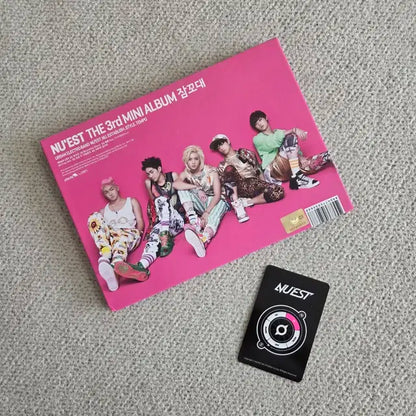 뉴이스트(Nu'Est)세번째미니앨범'잠꼬대' +포토카드