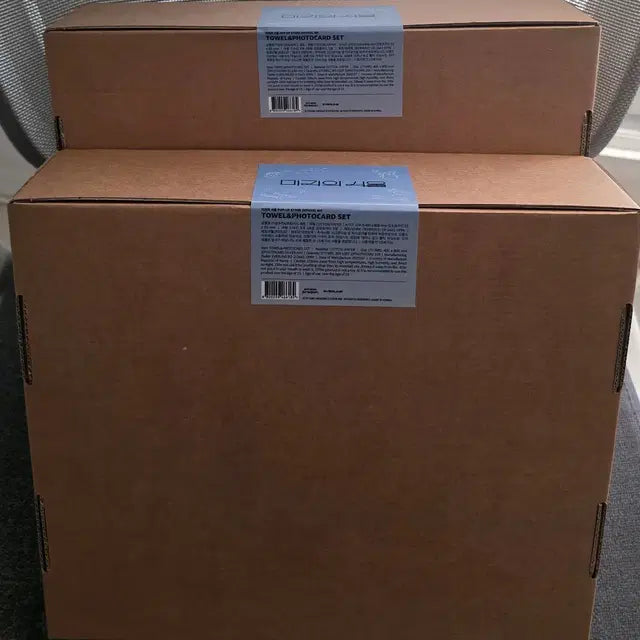 미지의 서울 팝업 기념수건&포토카드 미개봉 SET