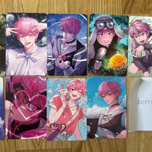 밤비 생일 카페 특전 포카 밤비월드 9종