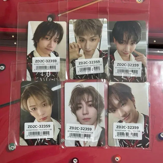 보이넥스트도어 보넥도  일본 보이 라이프 유니버셜 특전 포카 양도