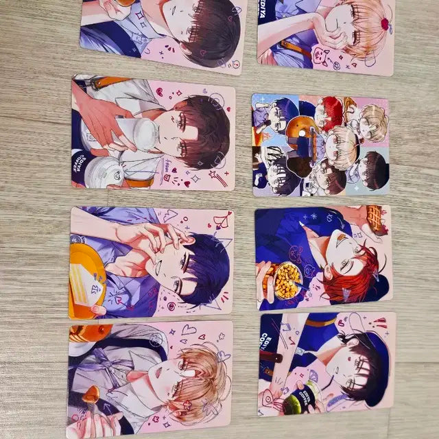 데못죽 이디야 포카 8종 일괄 문대아현래빈차유진배세진이세진청우
