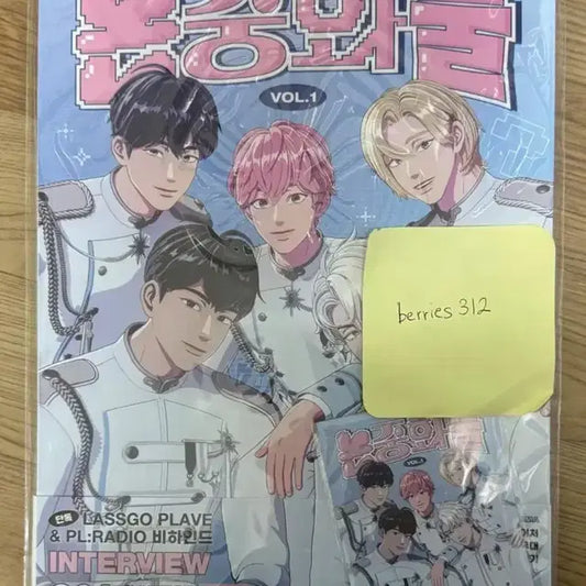 플레이브 논중화물 vol.1 포카팩 미포함