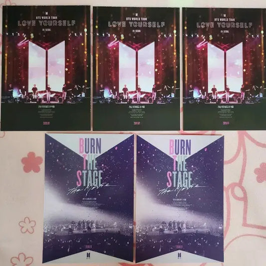 방탄 영화 엽서 럽셀 번더스