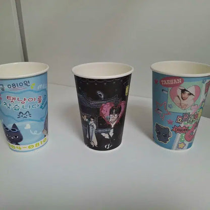보넥도 한태산 생카 종이컵+키링or배지