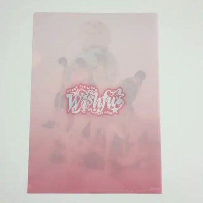 nct wish 위시풀 윈터 앨범 클리어파일 한정 특전 굿즈 엔시티위시