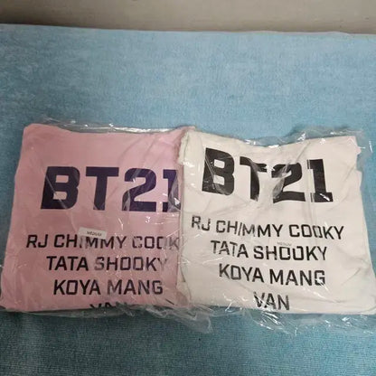 방탄소년단 bt21 안티 소셜소셜 클럽 콜라보 후드