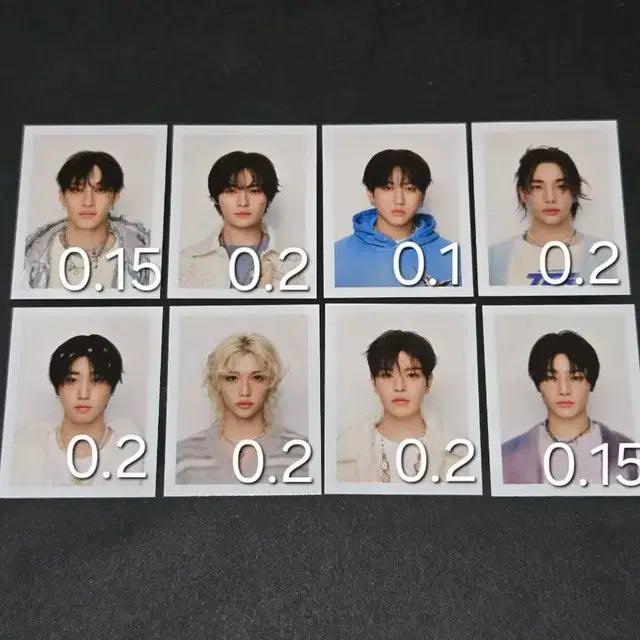 스키즈 증사 5기 팬미팅 증명사진 일괄 / 개별