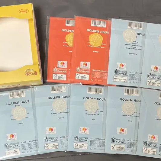 미개봉)에이티즈 레몬드롭 앨범 세트 9장 새상품