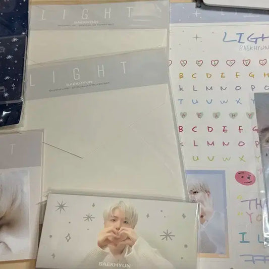 exo 엑소 백현 라이트 플립북 일괄
