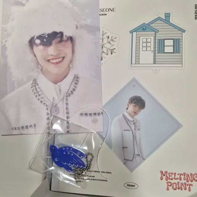 제로베이스원 멜팅포인트 개봉 앨범