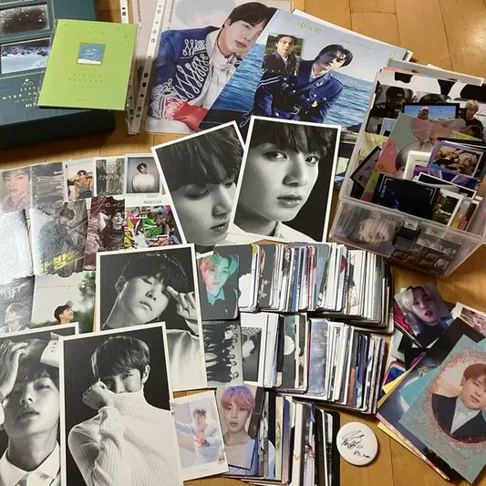 방탄 포카 굿즈 일괄 윈터패키지 석진 포토북