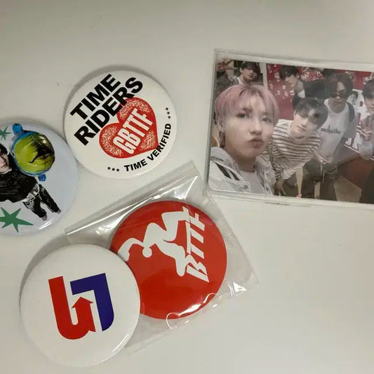 엔시티드림 팝업 전시 해찬 핀뱃지+단체포카 일괄 양도
