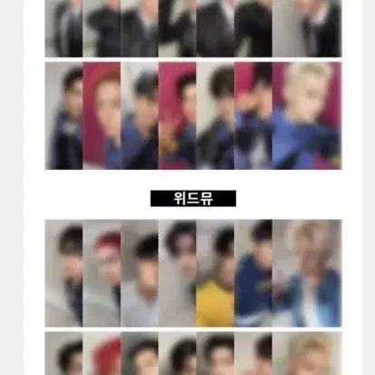 (제이크) 엔하이픈 위버스샵 뮤직플랜트 위드뮤 케타포 럭드 일괄 분철