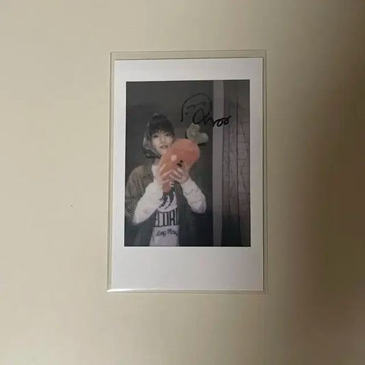 보넥도 리우 이즈위 당첨 포카