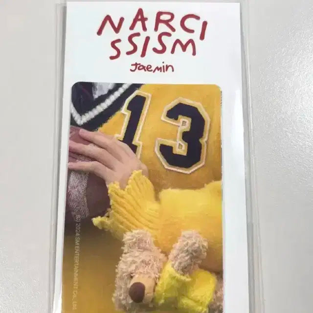엔시티 재민 나르시시즘 카드 스티카 지성