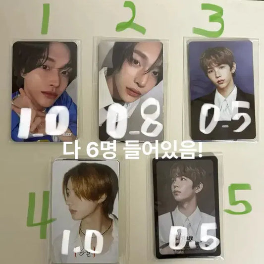라이즈 포토카드 유이크 디아이콘 시그