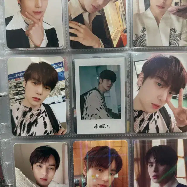 몬스타엑스 민혁 포카 증사