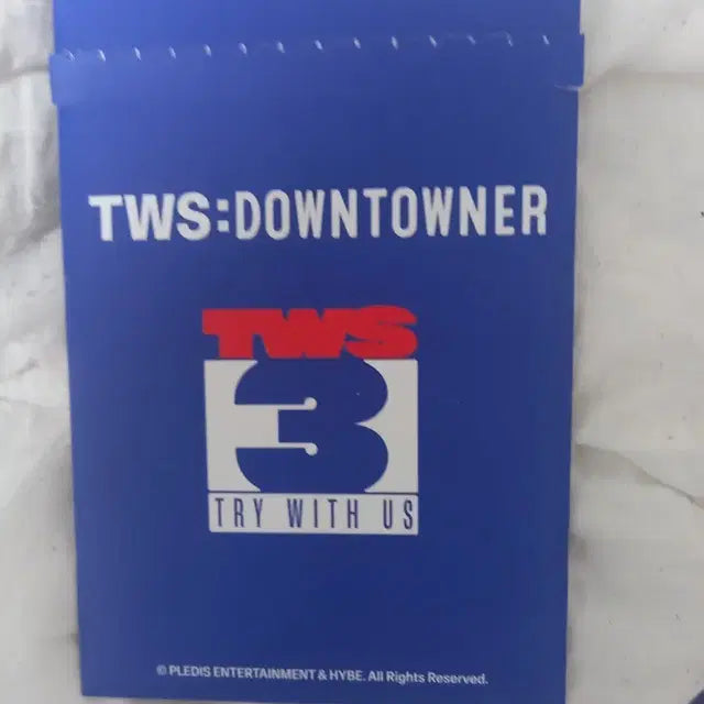 TWS DOWNTOWNER 다운타우너 엽서 미개봉