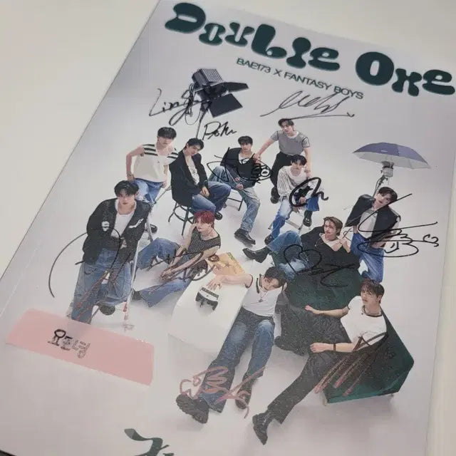 더블원 BAE173 X Fantasy Boys 친필사인 앨범