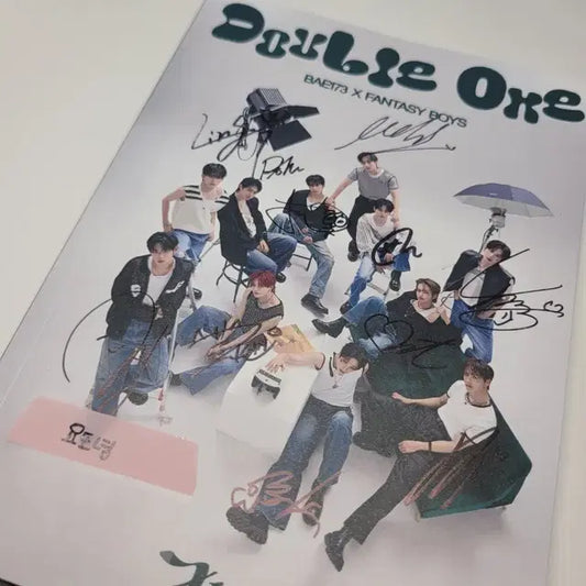 더블원 BAE173 X Fantasy Boys 친필사인 앨범