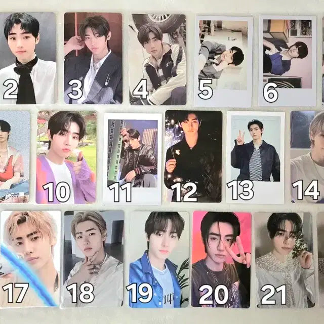 엔하이픈 데뷔초 포카 판매(전멤버 골고루 있음)