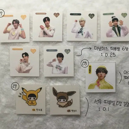 사진 많아요) 더보이즈 증명사진 양도 영훈 현재 주연 선우