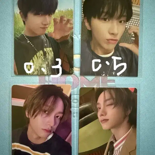 보넥도 운학 성호 포카