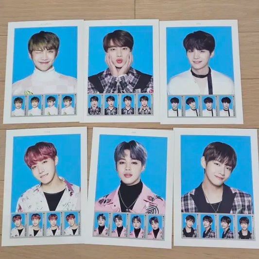 BTS 윙즈투어 스탬프 씰 (분할판매)