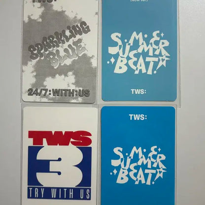 TWS 투어스 지훈 포토카드 포카 앨포 특전 미공포