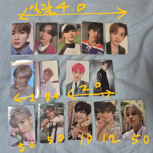 NCT 엔시티 포토카드 마크, 런쥔, 성찬, 재민, 정우 판매합니다