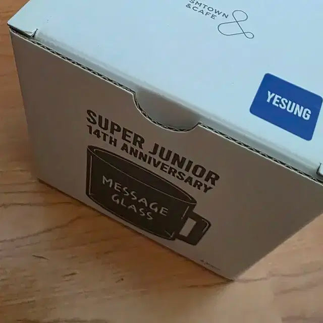 슈퍼주니어 14주년 메세지머그 예성 판매합니다