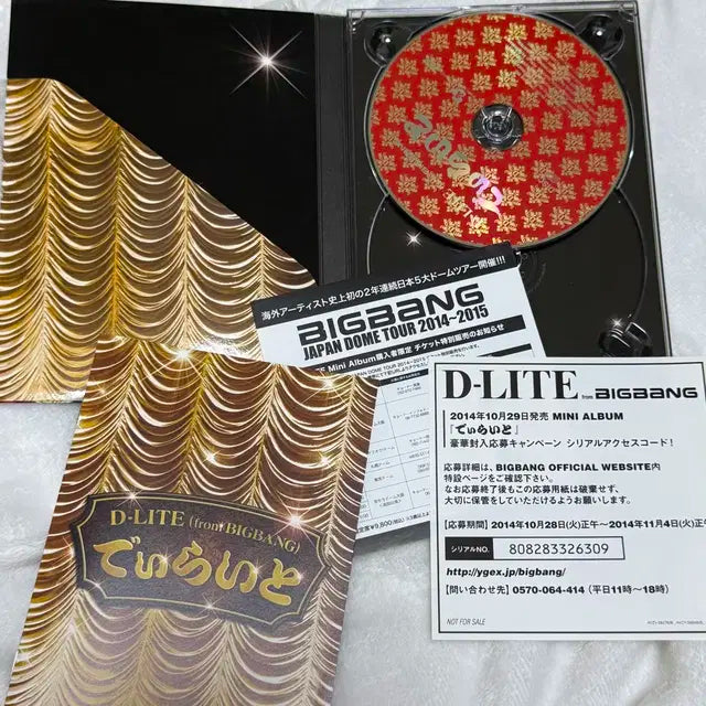 빅뱅 강대성 d-lite 일본 앨범