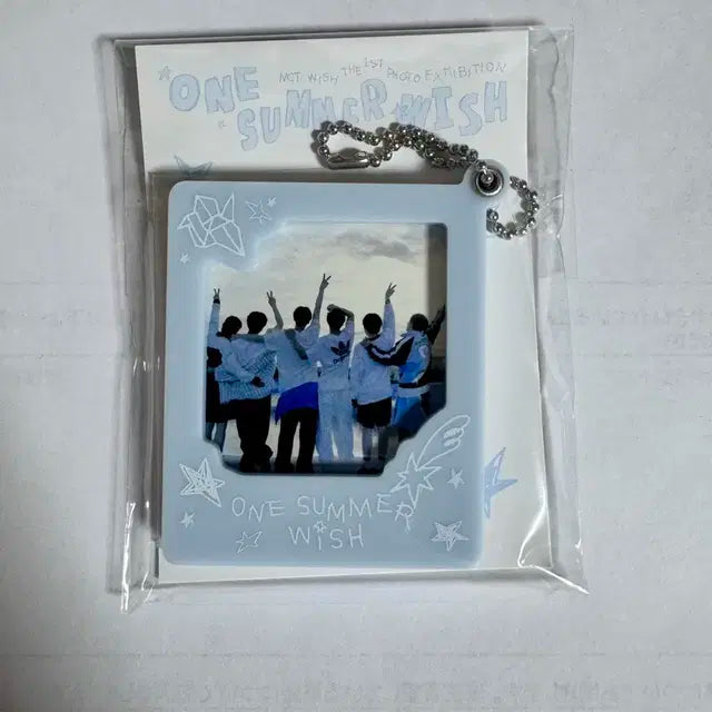 엔시티위시 사진전 one summer wish 프레임 키링 미개봉