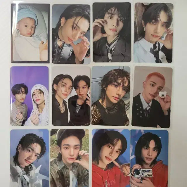 덤많이) 스키즈 현진 포카 일괄 양도합니다(콘서트,엠디,시그,특전등)