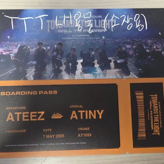 에이티즈 앨범, TTT 판매