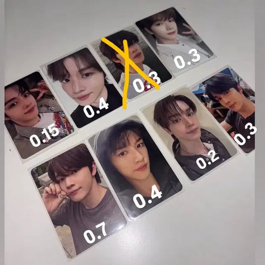 RIIZE 라이즈 성찬 포토카드