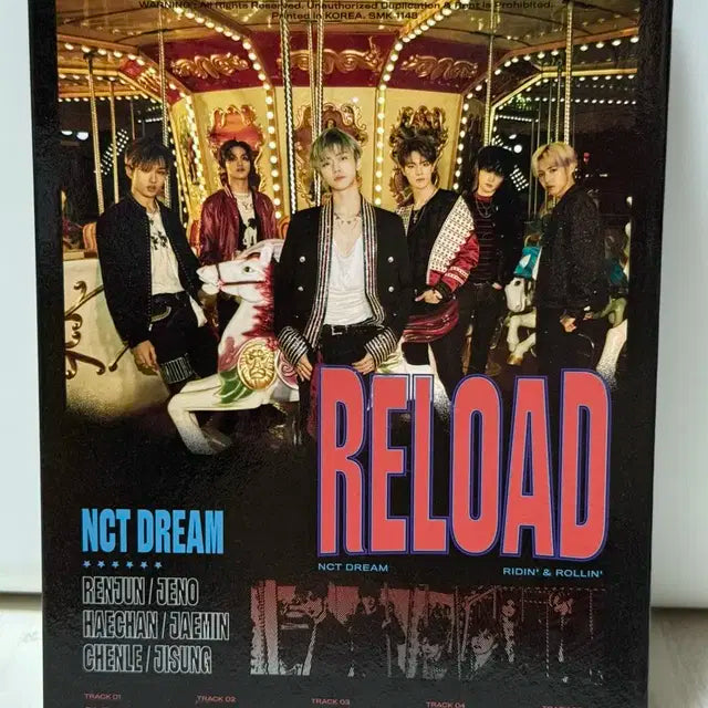 엔시티 드림 리로드 앨범 Ridin'ver&Rollin'ver
