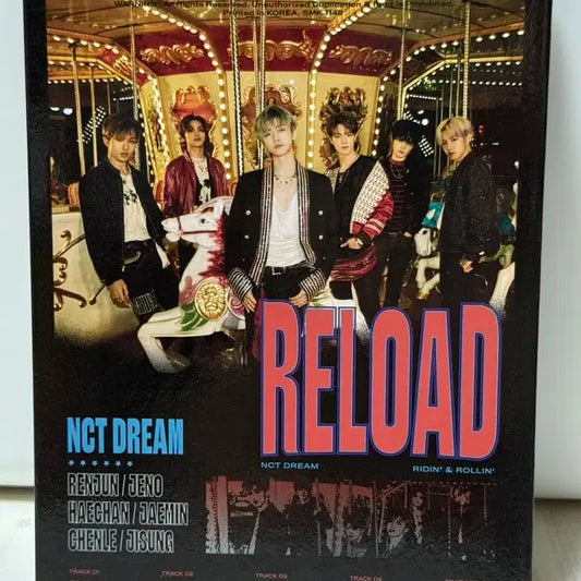 엔시티 드림 리로드 앨범 Ridin'ver&Rollin'ver