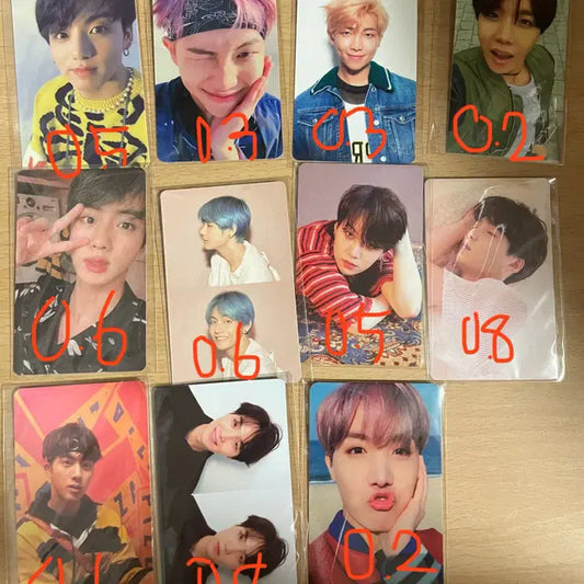 [급처] 방탄 포카 판매