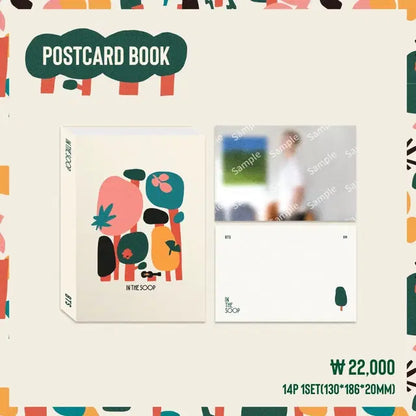 인더숲방탄소년단포스트카드postcard inthesoopBTS