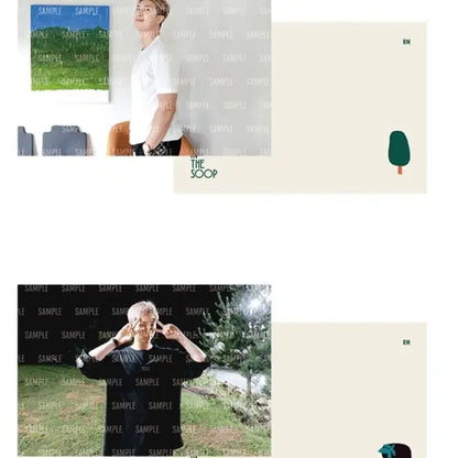 인더숲방탄소년단포스트카드postcard inthesoopBTS