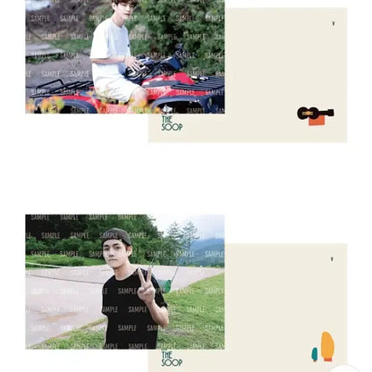 인더숲방탄소년단포스트카드postcard inthesoopBTS