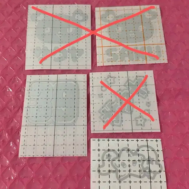 엔시티위시 사쿠야 반사스티커 응원봉 반스