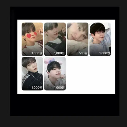 온앤오프 포토카드 33장 일괄