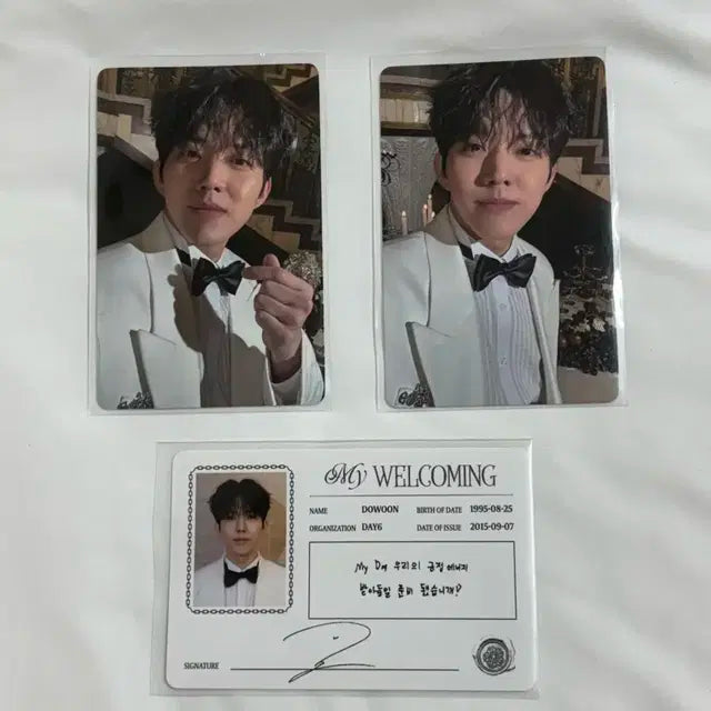 데이식스 윤도운 포카 & 포스터 & 인넷 팝니다