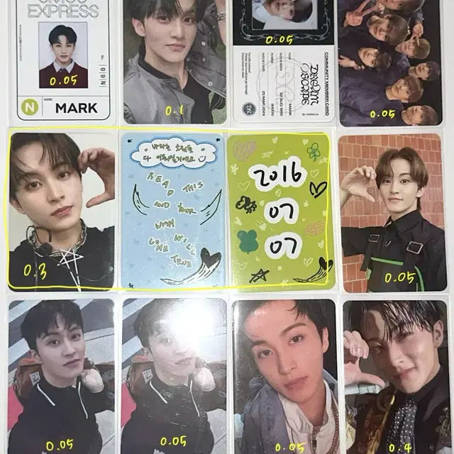 엔시티 nct 127 dream wish 포카 포토카드 판매 드림 위시