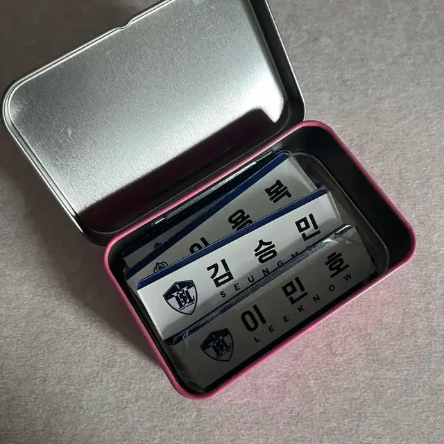 (최저가!!)스키즈 스키주 부산 팝업 스토어 명찰 이용복 리노 필릭스