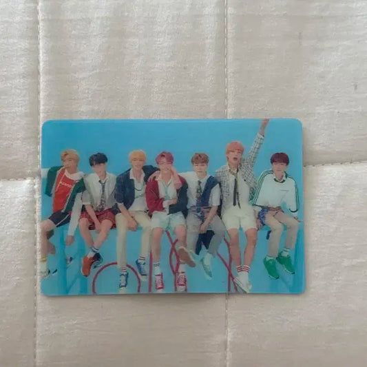 방탄 럽유셀 렌티큘러 단체
