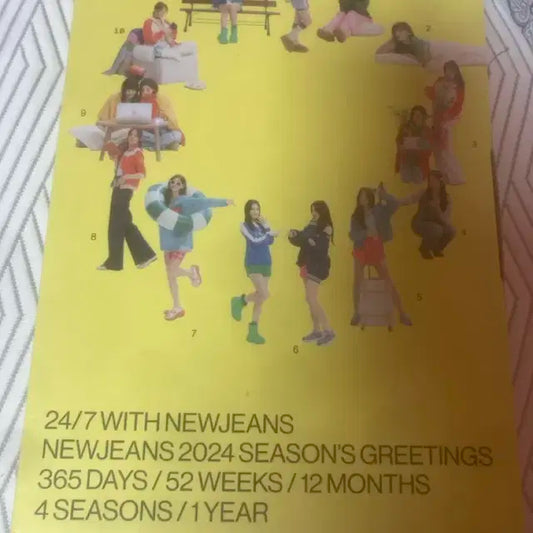 뉴진스 시즌 그리팅 포카x